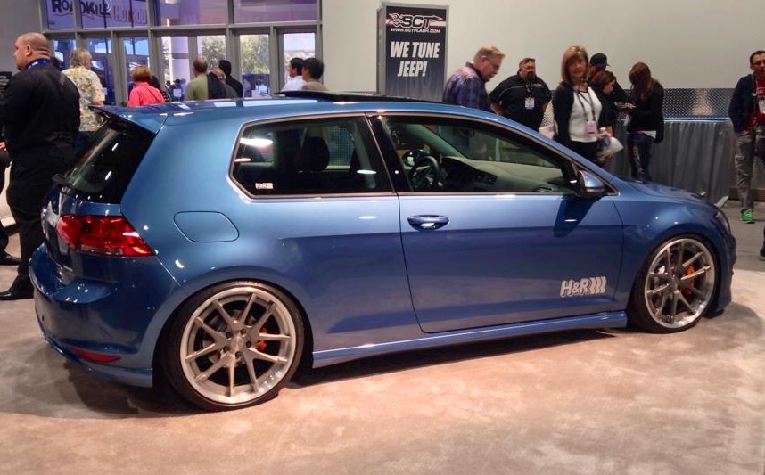 photo 2 Volkswagen Golf GTI custom wheels ROTIFORM  SNA 19x9.0, ET +40, tire size 225/35 R19. x ET 