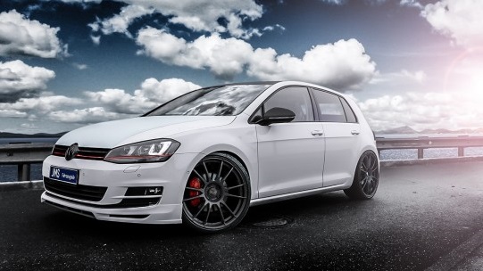 photo 1 Volkswagen Golf GTI custom wheels OZ ULTRALEGGERA HLT 19x8.0, ET +45, tire size X R19. x ET