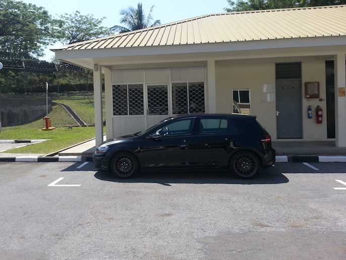 photo 3 Volkswagen Golf GTI custom wheels ENKEI RS05-RR 18x8.5, ET +45, tire size X R18. x ET