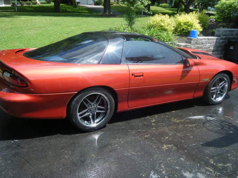 photo 6 Chevrolet Camaro custom wheels C6 Z06 18x8.5, ET , tire size 295/35 R18. 18x10.5 ET