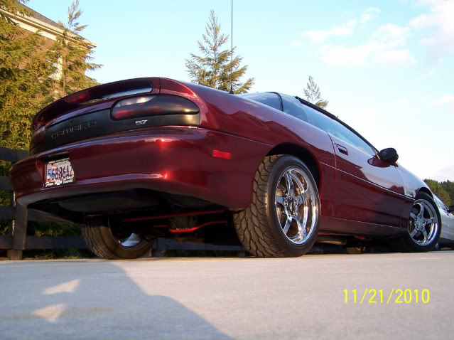 photo 2 Chevrolet Camaro custom wheels C5 DD 17x9.5, ET , tire size 275/40 R17. 18x10.5 ET 295/35 R18