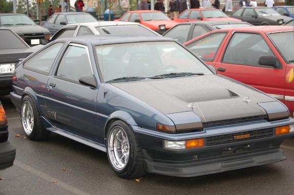 photo 1 Toyota Corolla custom wheels Weds MA86 15x8.5, ET -10, tire size 205/50 R15. 15x8.5 ET-13 