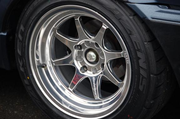 photo 3 Toyota Corolla custom wheels Weds MA86 15x8.5, ET -10, tire size 205/50 R15. 15x8.5 ET-13 
