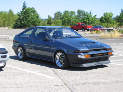 photo 4 Toyota Corolla custom wheels Work Wheels Equip 03 15x8.0, ET 0, tire size 195/50 R15. 15x8.0 ET-6 205/50 R15