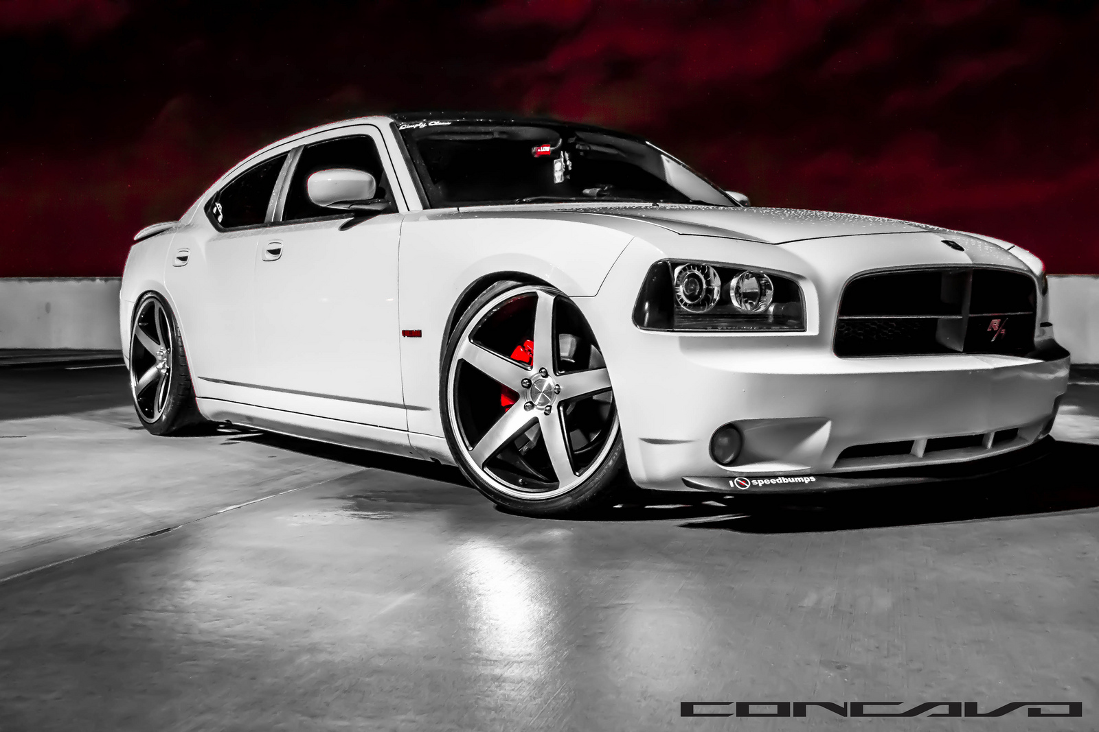 photo 7 Dodge Charger custom wheels Concavo CW-5 x, ET , tire size X R. x ET 