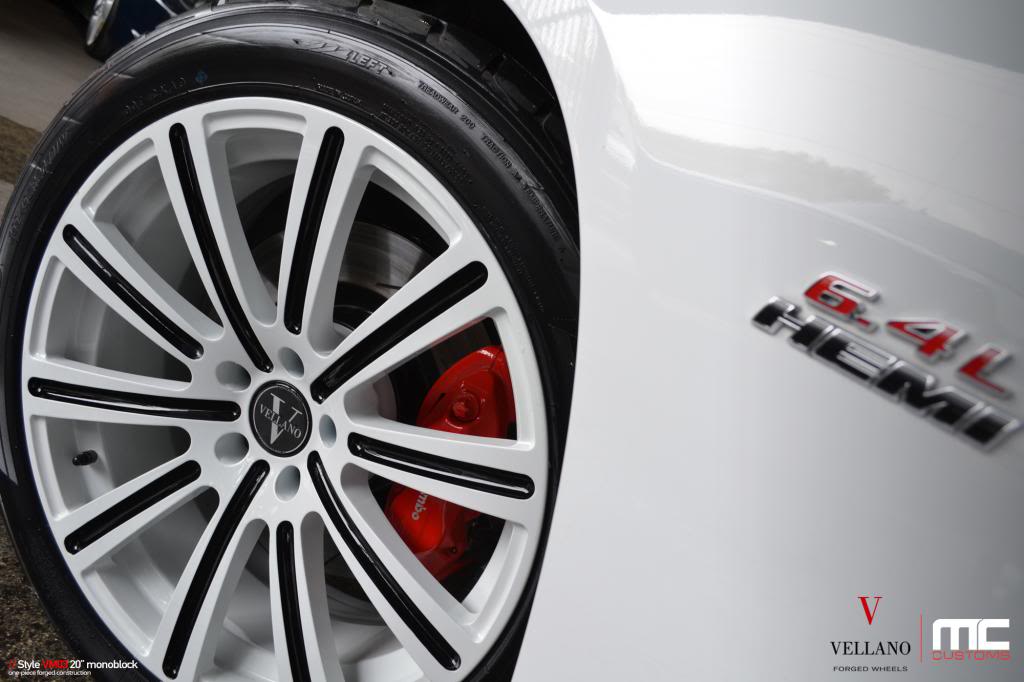 photo 1 Dodge Charger custom wheels VELLANO VM03 x, ET , tire size X R. x ET