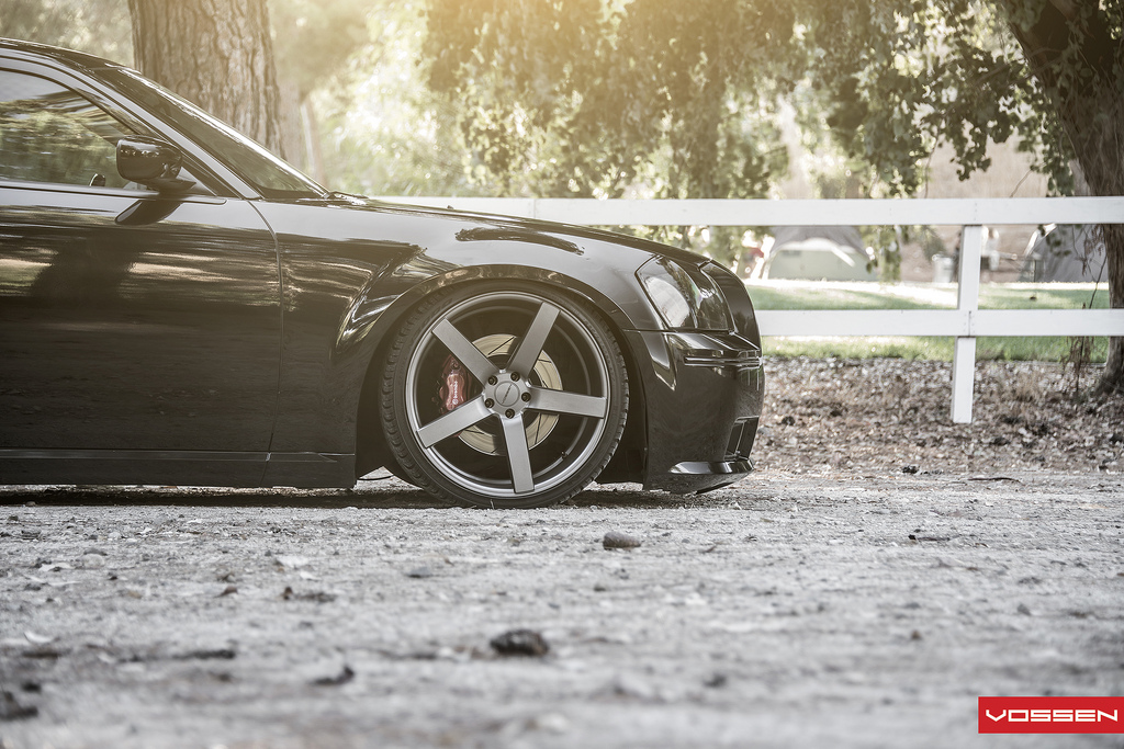 photo 1 Dodge Charger custom wheels Vossen CV3 22x9.0, ET , tire size X R22. 22x10.5 ET