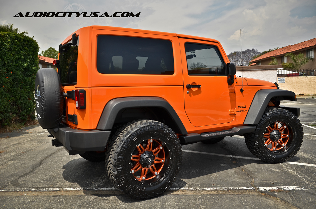 photo 2 Jeep Wrangler custom wheels Fuel  Hostage 20x9.0, ET , tire size 305/60 R20. x ET