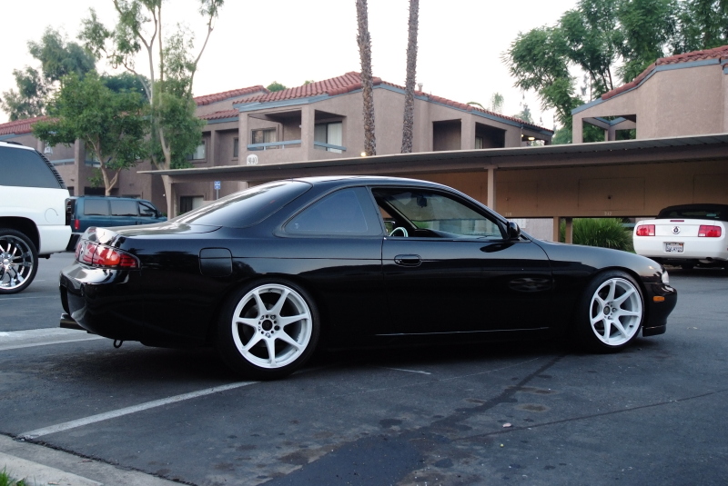 photo 1 Nissan S14 custom wheels MB Battle 17x9.5, ET +15, tire size 225/45 R17. x ET