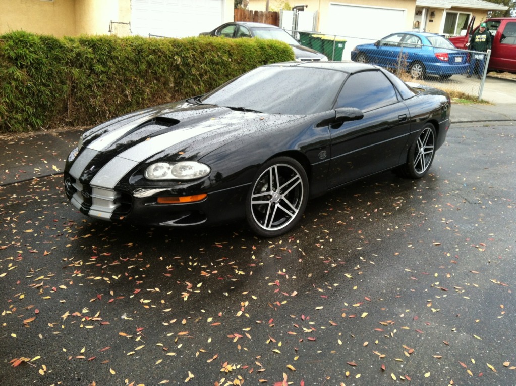 photo 1 Chevrolet Camaro custom wheels  OE 19x10.0, ET , tire size 295/ R19. x ET 305/ R