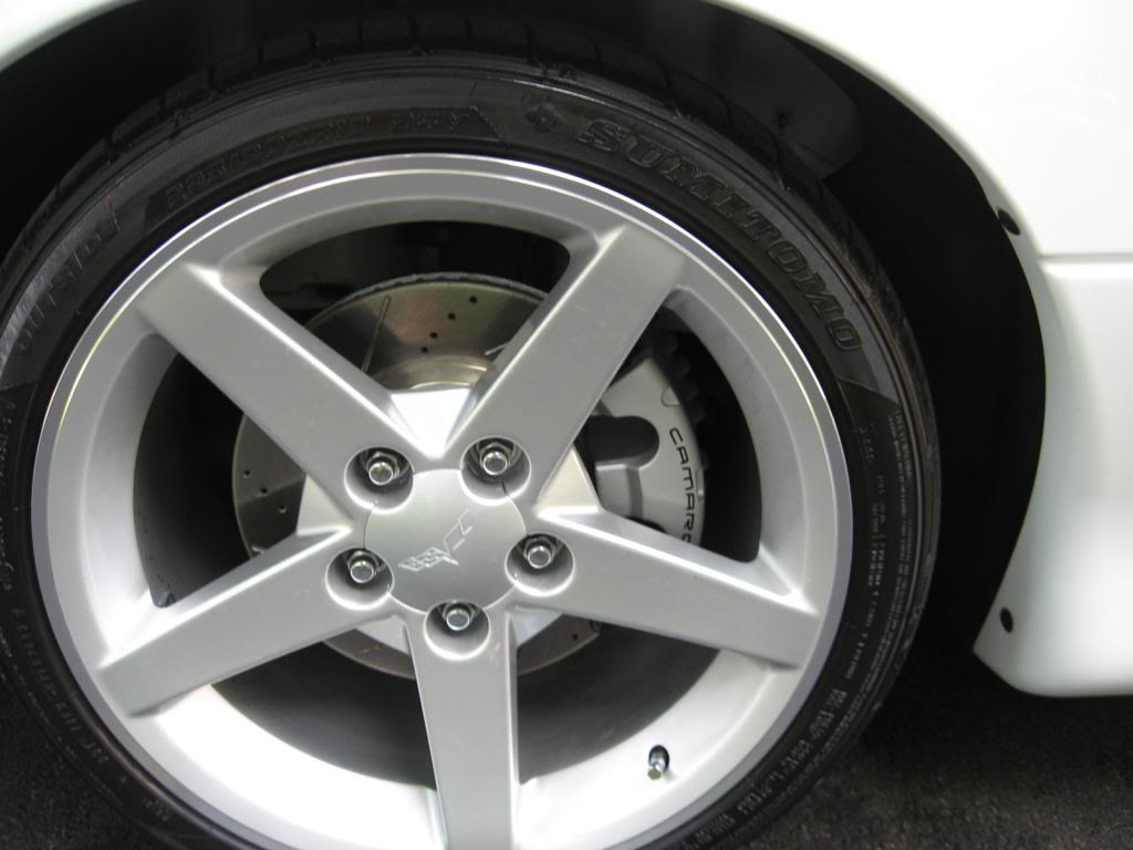 photo 1 Chevrolet Camaro custom wheels C6 18x10.5, ET , tire size 295/30 R18. x ET