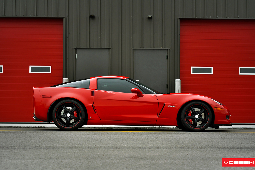 photo 3 Chevrolet Corvette custom wheels Vossen VVS-087  19x10.0, ET , tire size X R19. 20x12.5 ET 