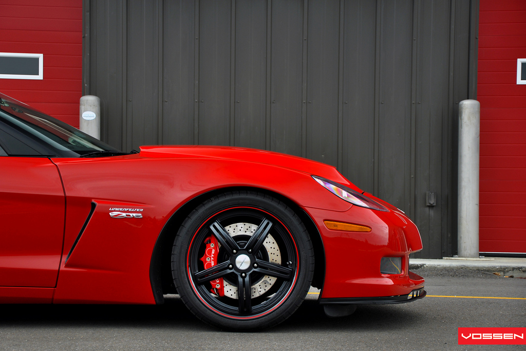 photo 1 Chevrolet Corvette custom wheels Vossen VVS-087  19x10.0, ET , tire size X R19. 20x12.5 ET 