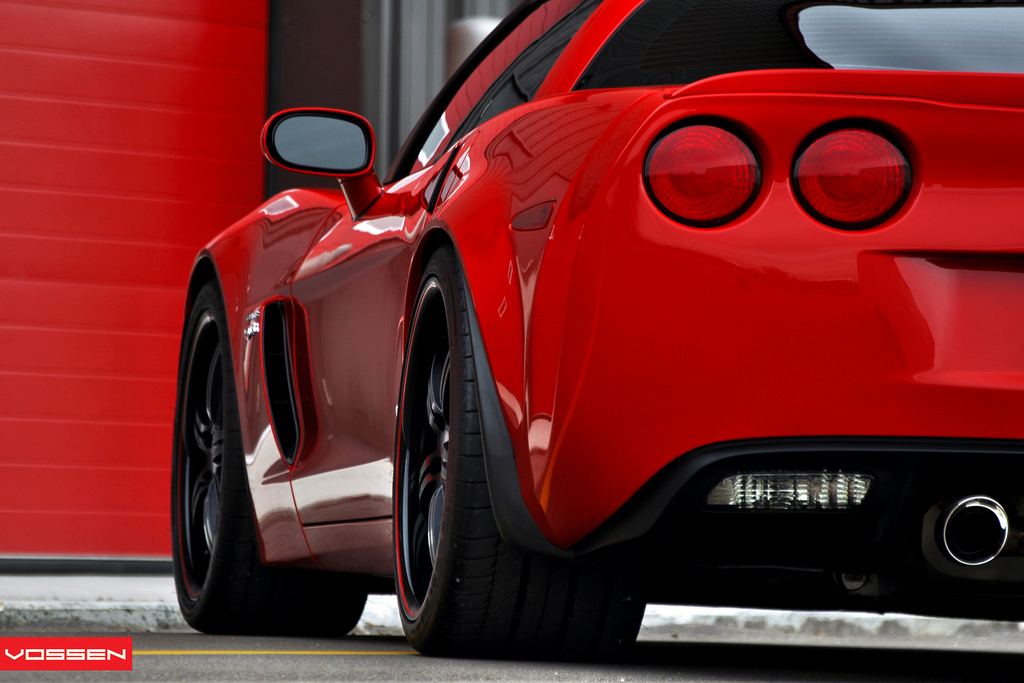 photo 4 Chevrolet Corvette custom wheels Vossen VVS-087  19x10.0, ET , tire size X R19. 20x12.5 ET 