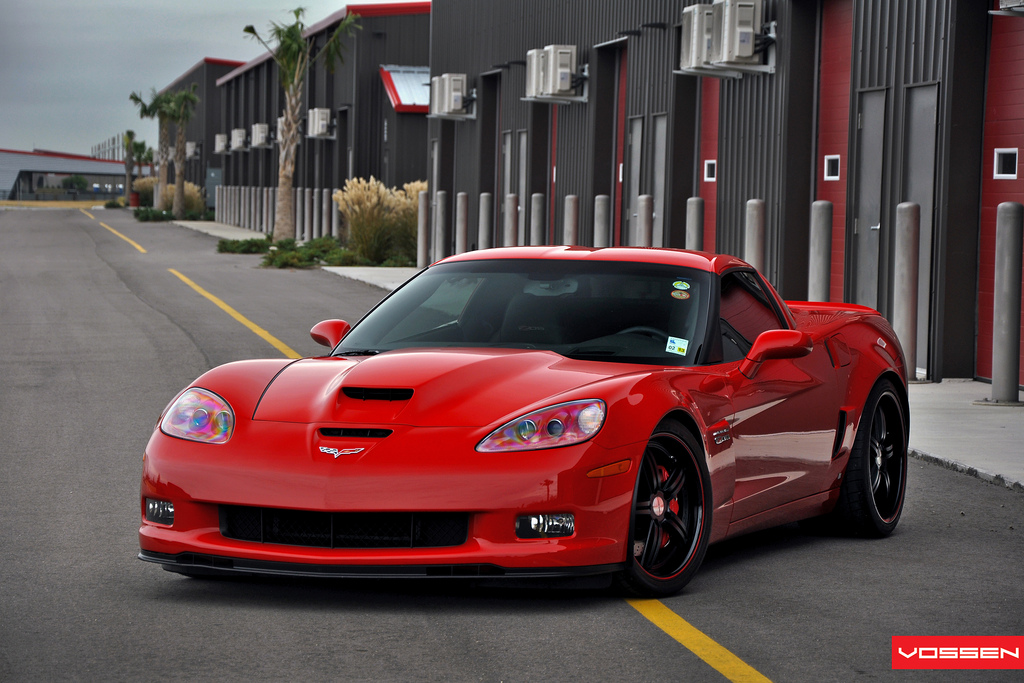 photo 5 Chevrolet Corvette custom wheels Vossen VVS-087  19x10.0, ET , tire size X R19. 20x12.5 ET 