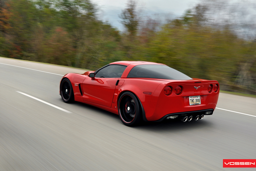 photo 7 Chevrolet Corvette custom wheels Vossen VVS-087  19x10.0, ET , tire size X R19. 20x12.5 ET 