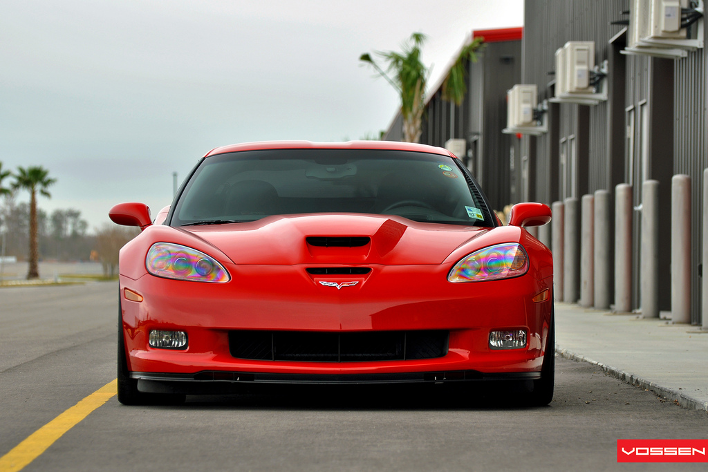 photo 8 Chevrolet Corvette custom wheels Vossen VVS-087  19x10.0, ET , tire size X R19. 20x12.5 ET 