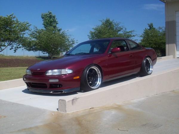 photo 1 Nissan S14 custom wheels Work  Meister 18x9.0, ET +5, tire size 225/35 R18. 18x10.0 ET-5 245/40 R18