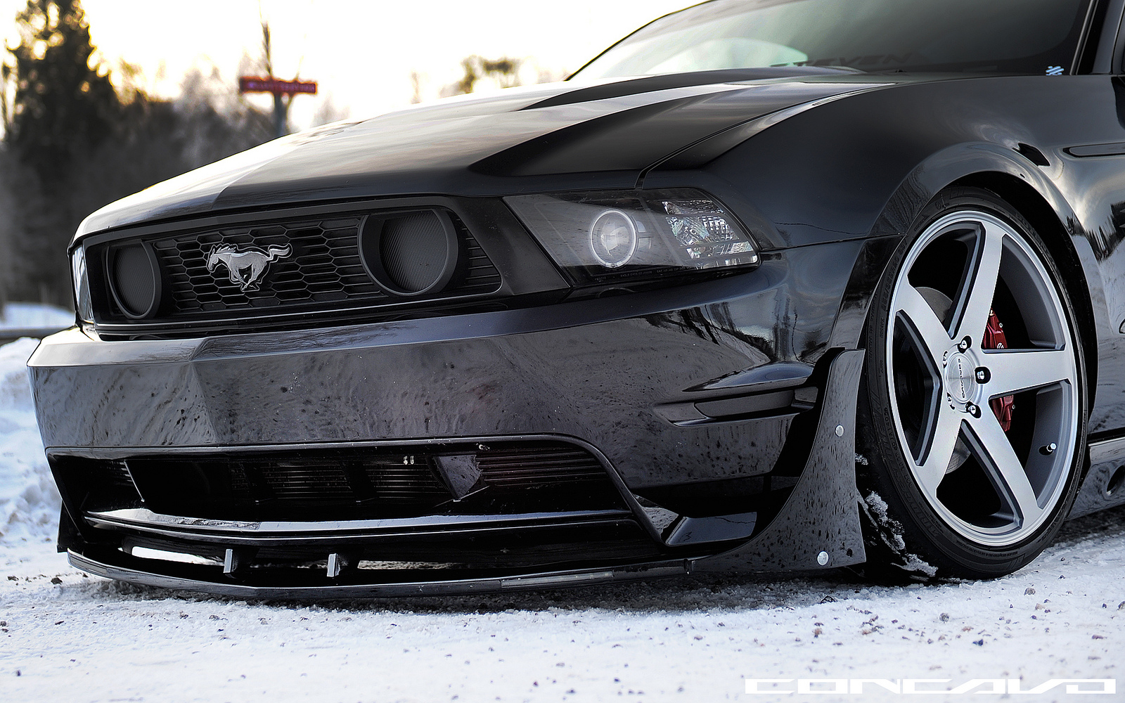 photo 1 Ford Mustang custom wheels Concavo CW-5 x, ET , tire size X R. x ET
