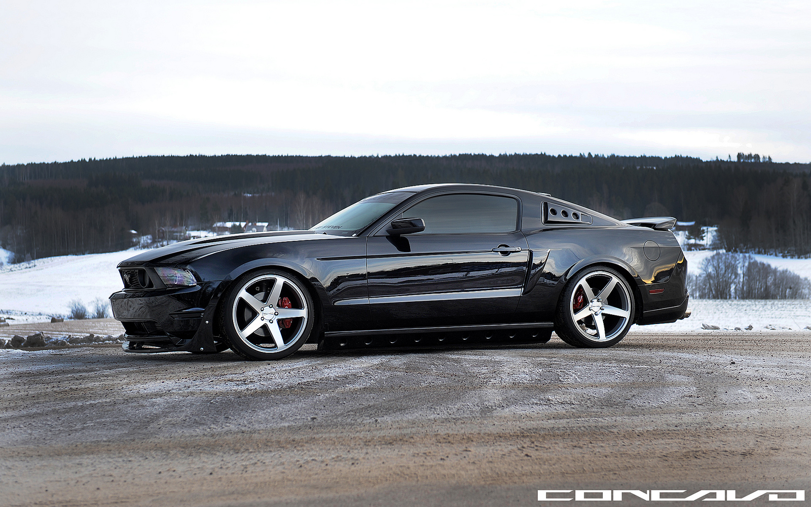 photo 4 Ford Mustang custom wheels Concavo CW-5 x, ET , tire size X R. x ET