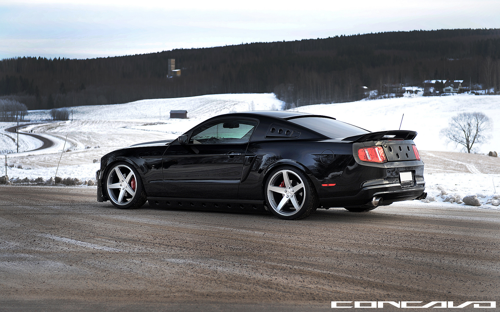 photo 6 Ford Mustang custom wheels Concavo CW-5 x, ET , tire size X R. x ET