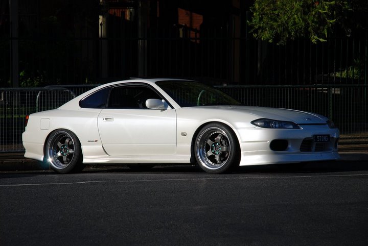 photo 1 Nissan S15 custom wheels Work Meister S1 3Pc 18x8.5, ET +24, tire size 215/30 R18. 18x9.5 ET+30 235/30 R18