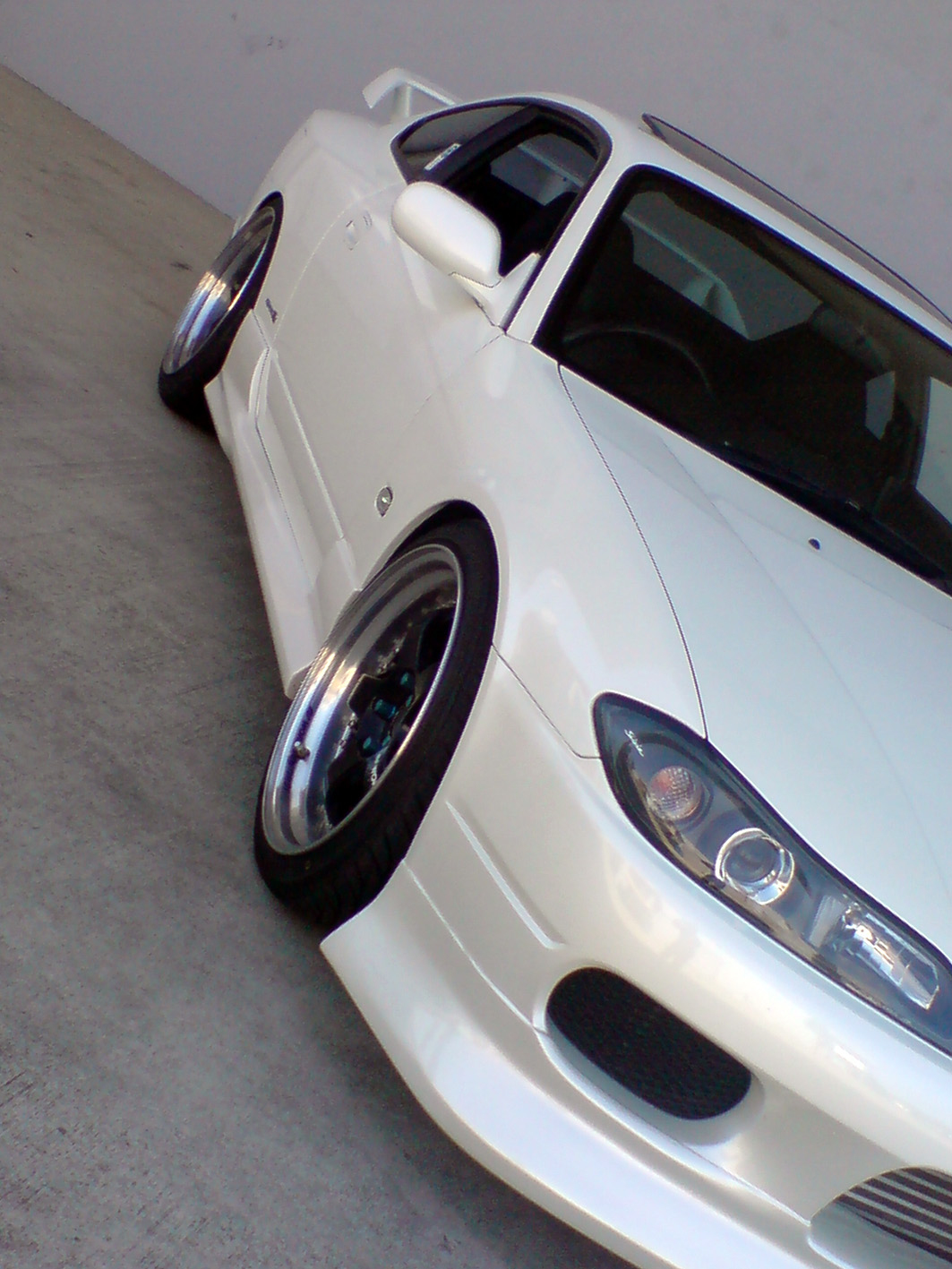 photo 3 Nissan S15 custom wheels Work Meister S1 3Pc 18x8.5, ET +24, tire size 215/30 R18. 18x9.5 ET+30 235/30 R18