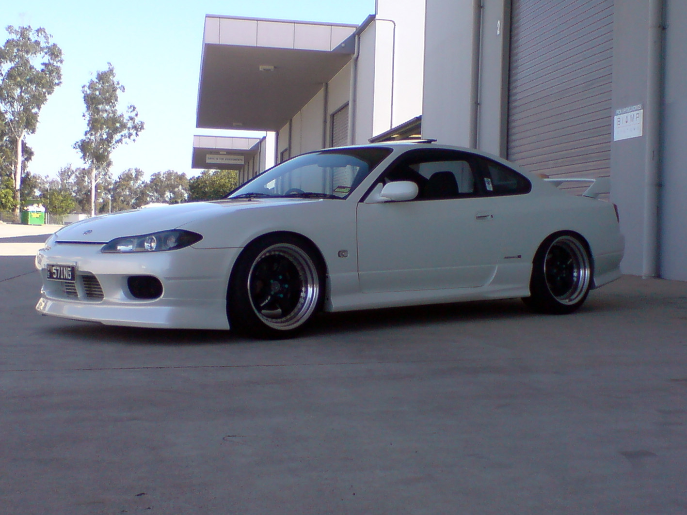 photo 4 Nissan S15 custom wheels Work Meister S1 3Pc 18x8.5, ET +24, tire size 215/30 R18. 18x9.5 ET+30 235/30 R18