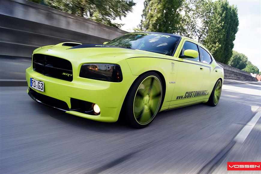 photo 3 Dodge Charger custom wheels Vossen CV3 22x, ET , tire size X R22. x ET
