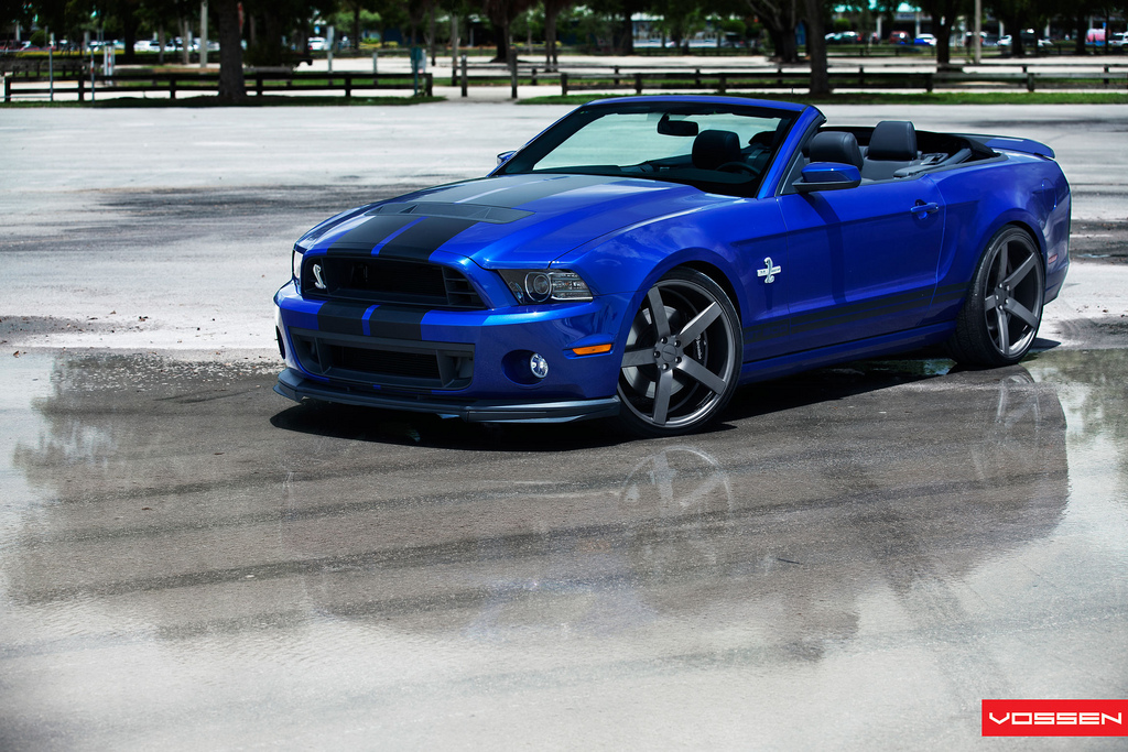 photo 1 Ford Shelby GT500 custom wheels Vossen CV3 22x, ET , tire size X R22. x ET