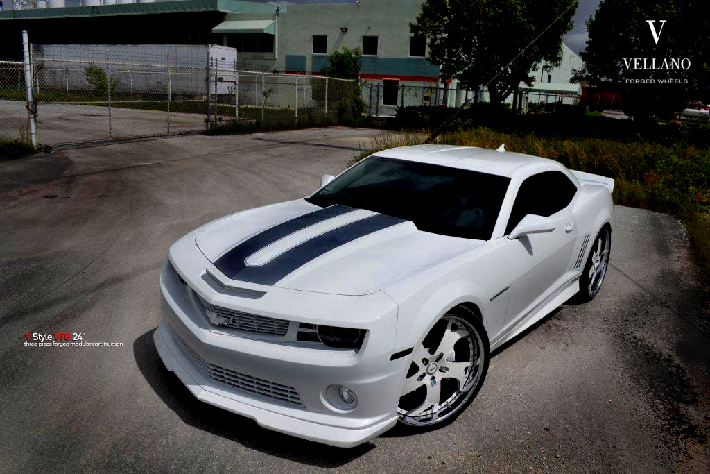 photo 3 Chevrolet Corvette custom wheels Vellano VTG 24 24x9.0, ET , tire size X R24. 24x10.0 ET