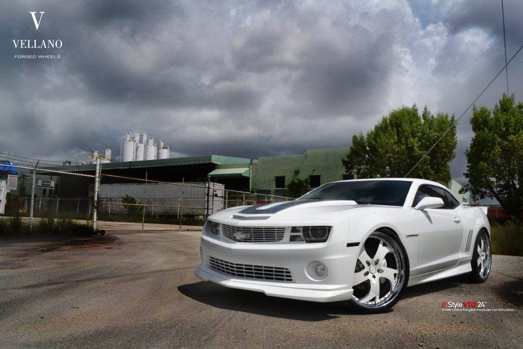 photo 4 Chevrolet Corvette custom wheels Vellano VTG 24 24x9.0, ET , tire size X R24. 24x10.0 ET