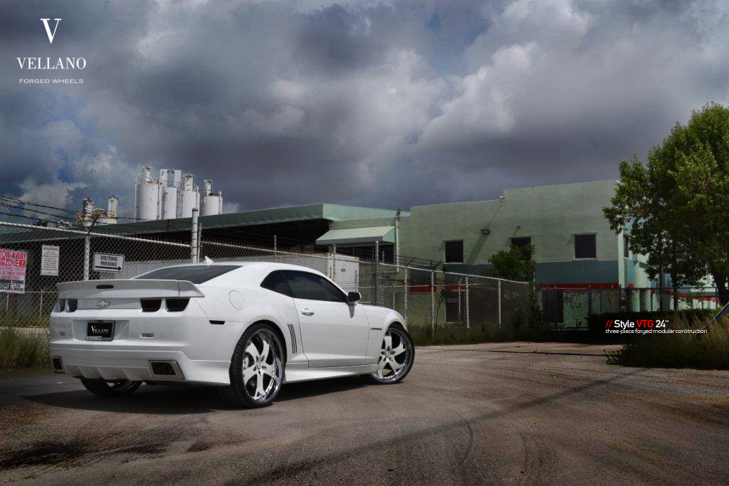 photo 6 Chevrolet Corvette custom wheels Vellano VTG 24 24x9.0, ET , tire size X R24. 24x10.0 ET