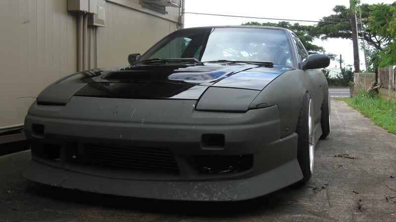 photo 3 Nissan S13 custom wheels Rays Engineering Victrix 18x11.0, ET -6, tire size 235/40 R18. 18x12.0 ET-14 245/40 R18