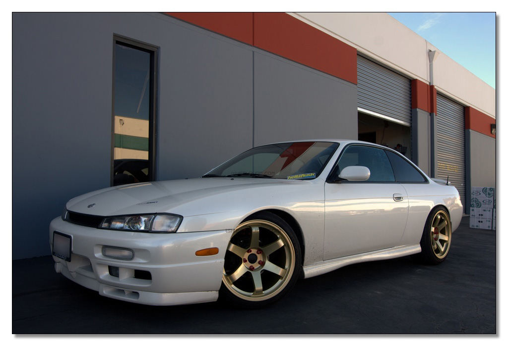 photo 2 Nissan S14 custom wheels Rota Grid 18x9.5, ET +15, tire size 225/40 R18. x ET 245/40 R