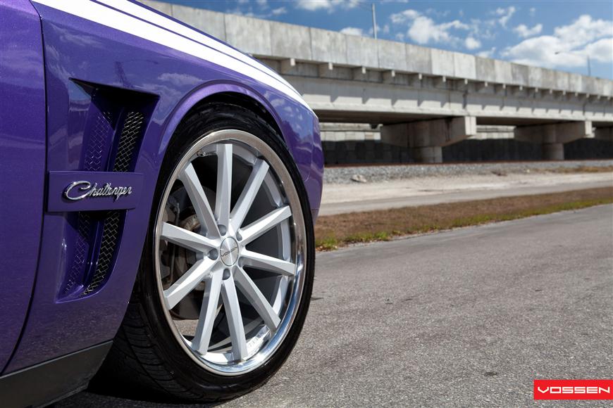 photo 1 Dodge Challenger custom wheels Vossen CV1 22x9.0, ET , tire size X R22. 22x10.5 ET