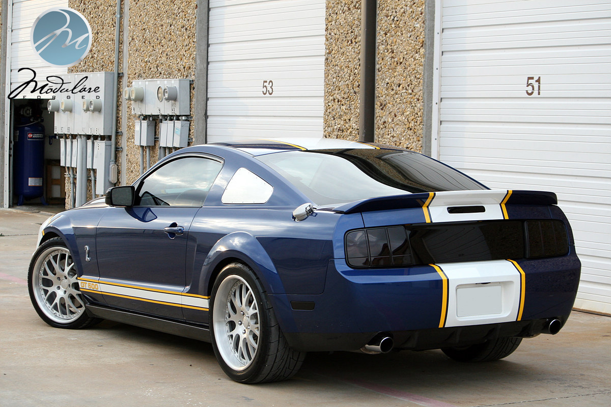 photo 3 Ford Shelby GT500 custom wheels Modulare M6 20x9.0, ET , tire size X R20. 20x11.0 ET