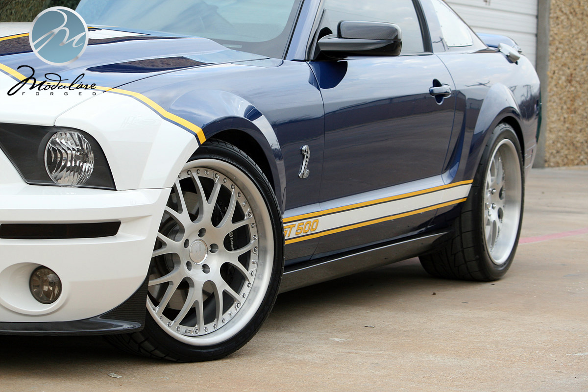 photo 4 Ford Shelby GT500 custom wheels Modulare M6 20x9.0, ET , tire size X R20. 20x11.0 ET