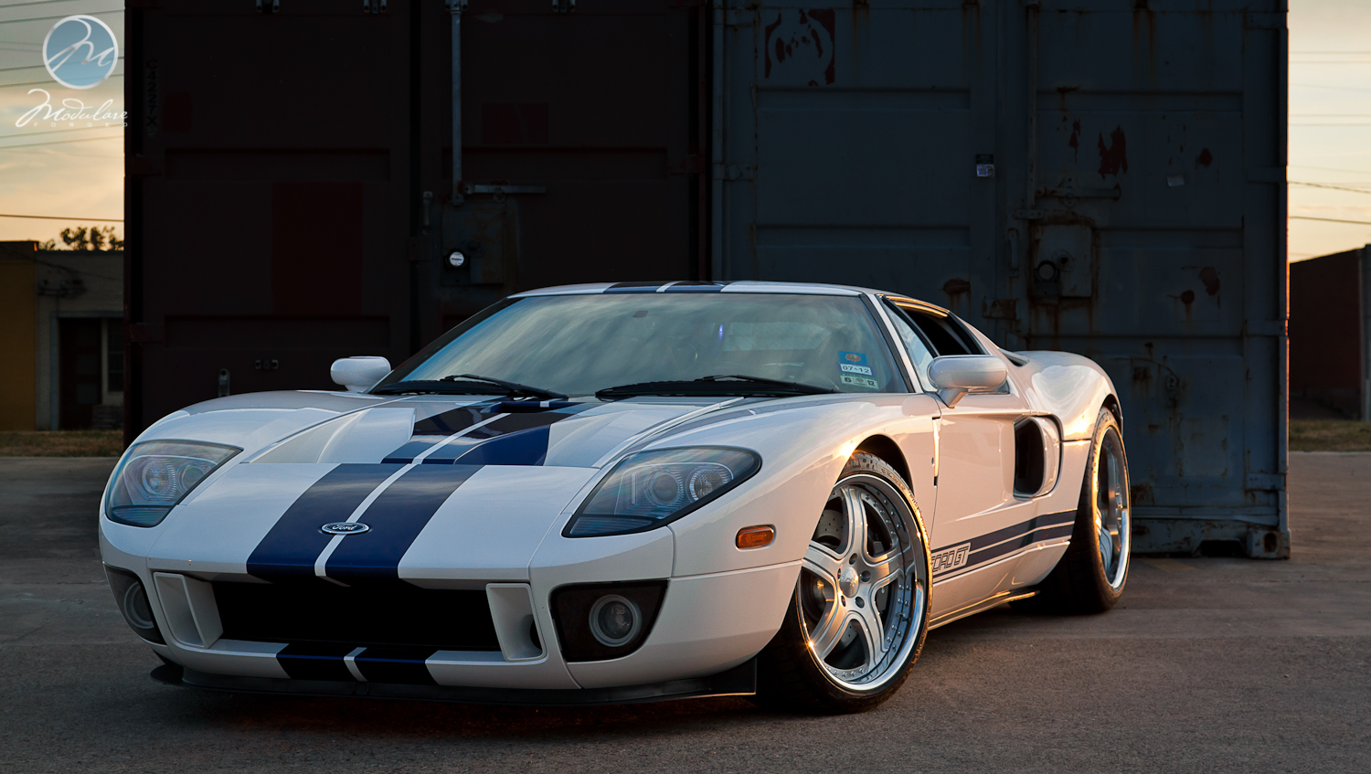 photo 3 Ford GT custom wheels Modulare M7 19x10.0, ET , tire size 275/30 R19. 20x13.0 ET 345/30 R20