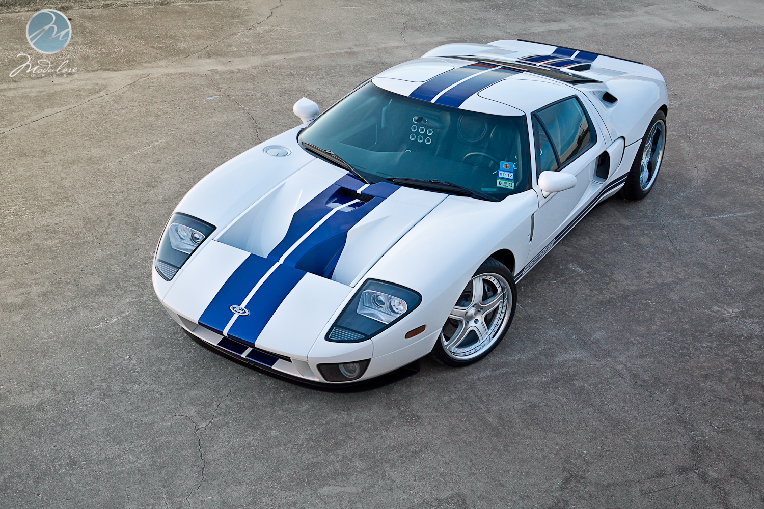 photo 6 Ford GT custom wheels Modulare M7 19x10.0, ET , tire size 275/30 R19. 20x13.0 ET 345/30 R20