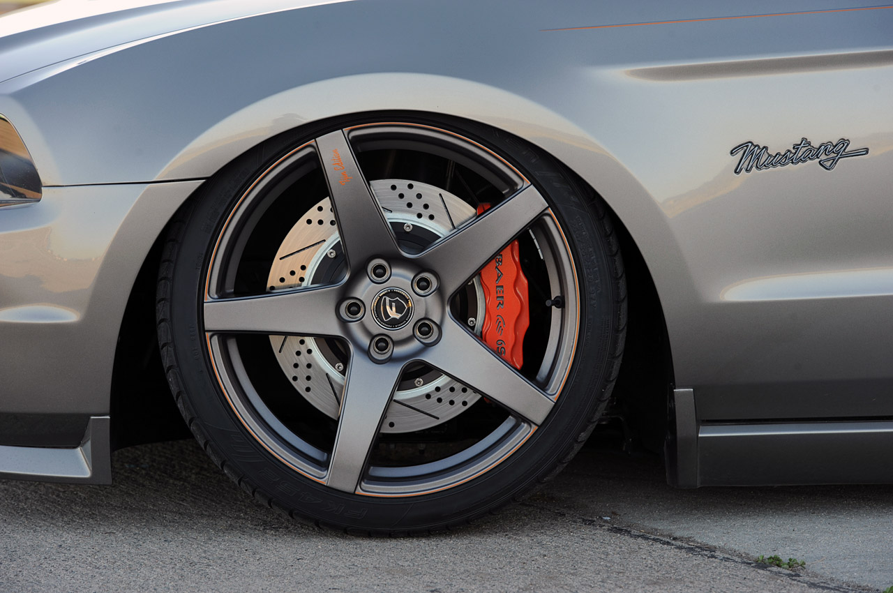 photo 1 Ford Mustang custom wheels Forgestar CF5 20x9.0, ET , tire size X R20. 20x11.0 ET