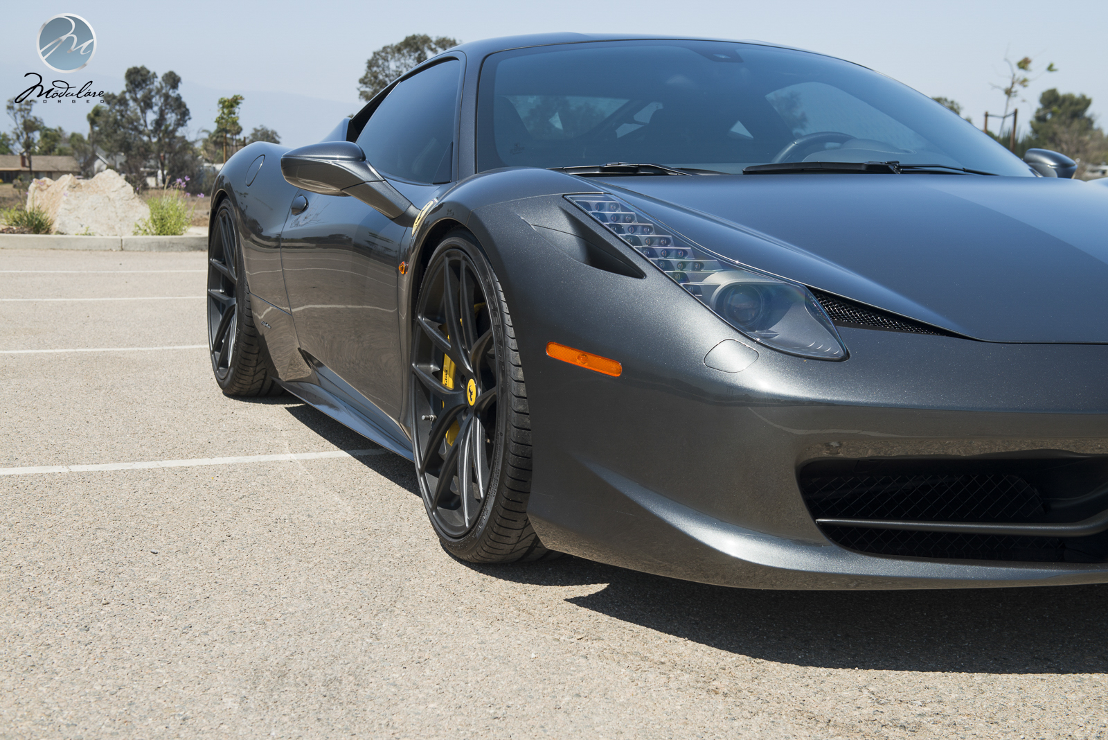 photo 3 Ferrari 458 Italia custom wheels Modulare  B18 Evo 21x9.0, ET , tire size 255/30 R21. 22x12.0 ET 335/25 R22