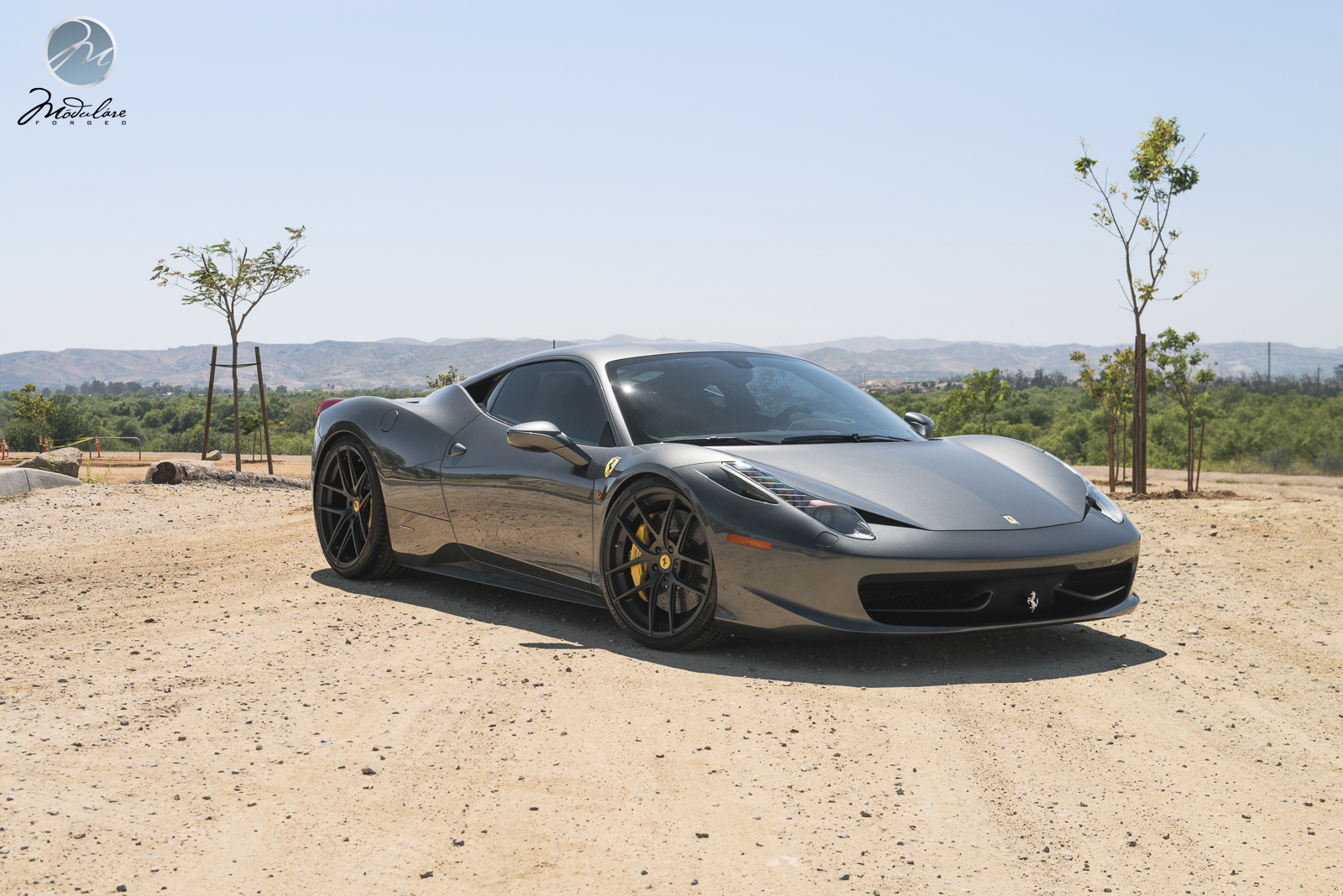photo 4 Ferrari 458 Italia custom wheels Modulare  B18 Evo 21x9.0, ET , tire size 255/30 R21. 22x12.0 ET 335/25 R22