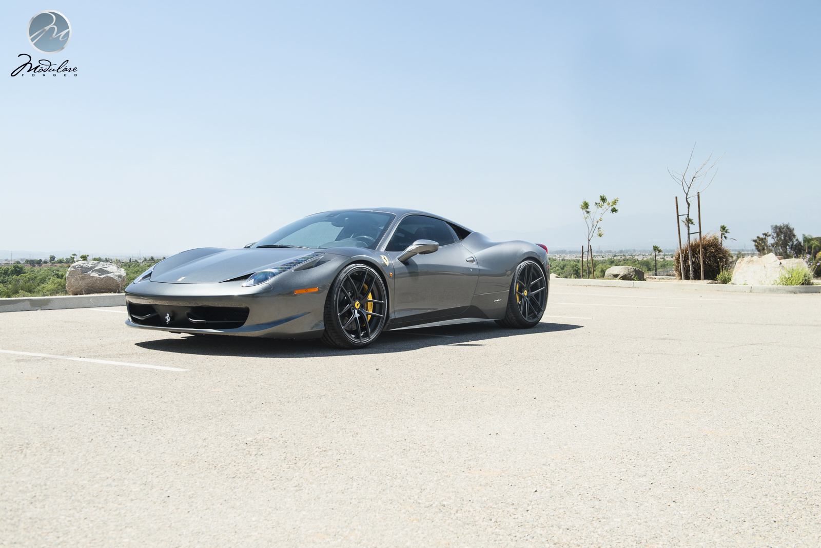 photo 5 Ferrari 458 Italia custom wheels Modulare  B18 Evo 21x9.0, ET , tire size 255/30 R21. 22x12.0 ET 335/25 R22
