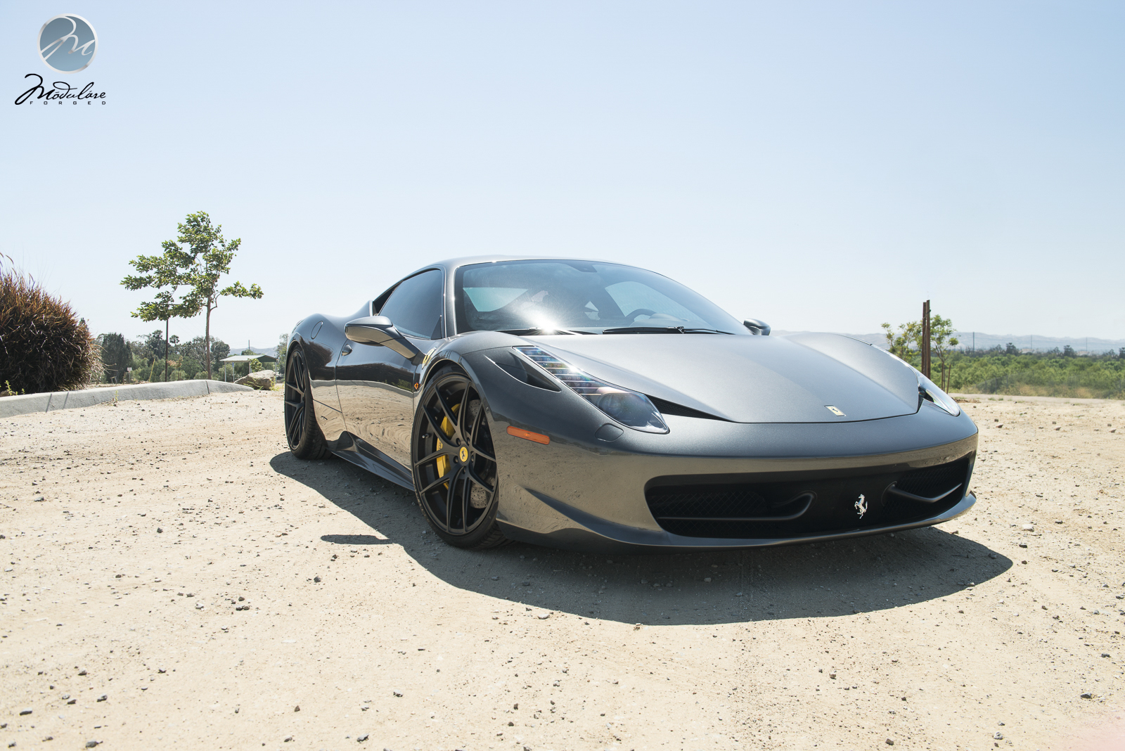 photo 8 Ferrari 458 Italia custom wheels Modulare  B18 Evo 21x9.0, ET , tire size 255/30 R21. 22x12.0 ET 335/25 R22