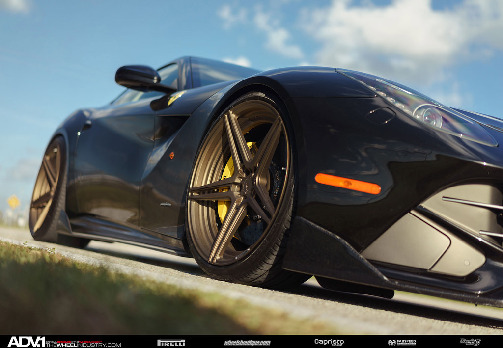photo 5 Ferrari F12berlinetta custom wheels ADV 5 MV2 SL 21x9.5, ET , tire size X R21. 22x12.0 ET