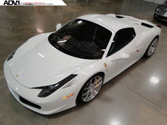 photo 3 Ferrari 458 Spider custom wheels ADV 5.0 MV1 20x9.0, ET , tire size X R20. 21x12.5 ET 