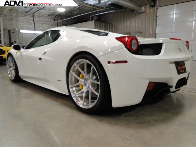 photo 4 Ferrari 458 Spider custom wheels ADV 5.0 MV1 20x9.0, ET , tire size X R20. 21x12.5 ET 