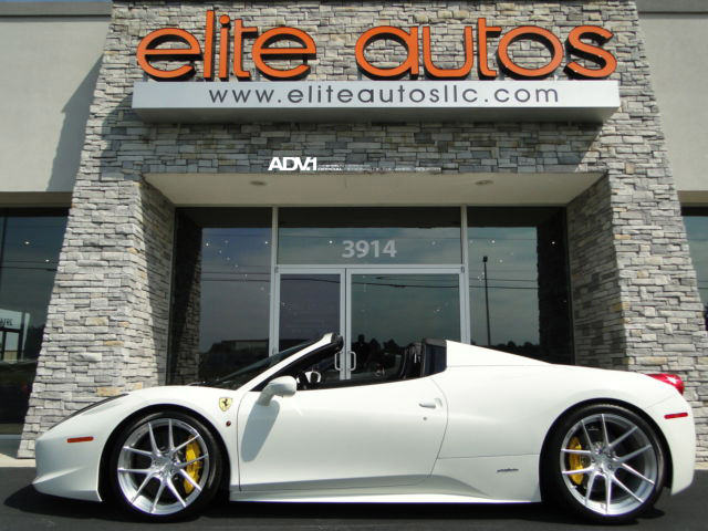 photo 5 Ferrari 458 Spider custom wheels ADV 5.0 MV1 20x9.0, ET , tire size X R20. 21x12.5 ET 
