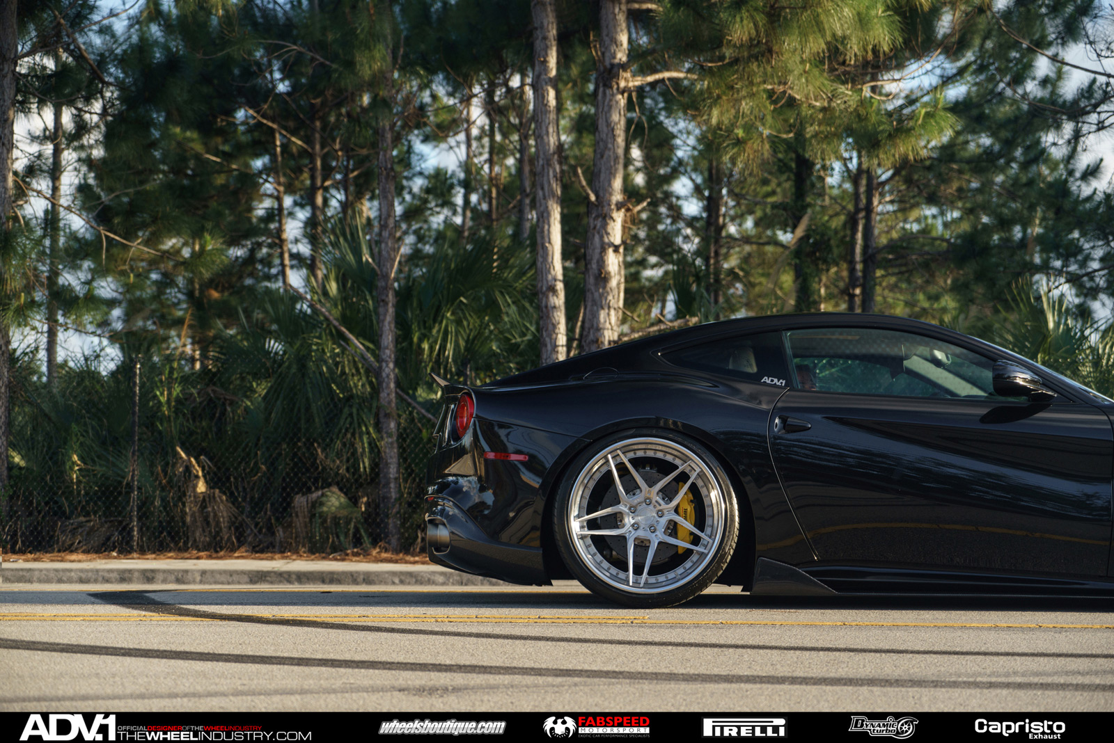photo 6 Ferrari F12berlinetta custom wheels ADV 05S Track Spec CS 21x9.5, ET , tire size X R21. 22x12.5 ET